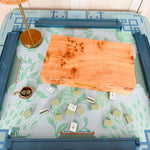 Burlwood Reserve Mahjong Tile Storage Box - The Pink Pineapple 850