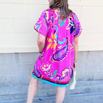 Cabana Muse Mini Dress - The Pink Pineapple 850