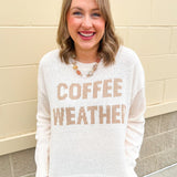 Café Cozy Lightweight Sweater - The Pink Pineapple 850
