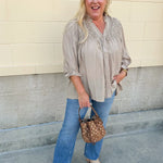 Café Season Blouse - The Pink Pineapple 850