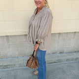 Café Season Blouse - The Pink Pineapple 850