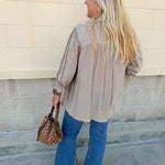 Café Season Blouse - The Pink Pineapple 850