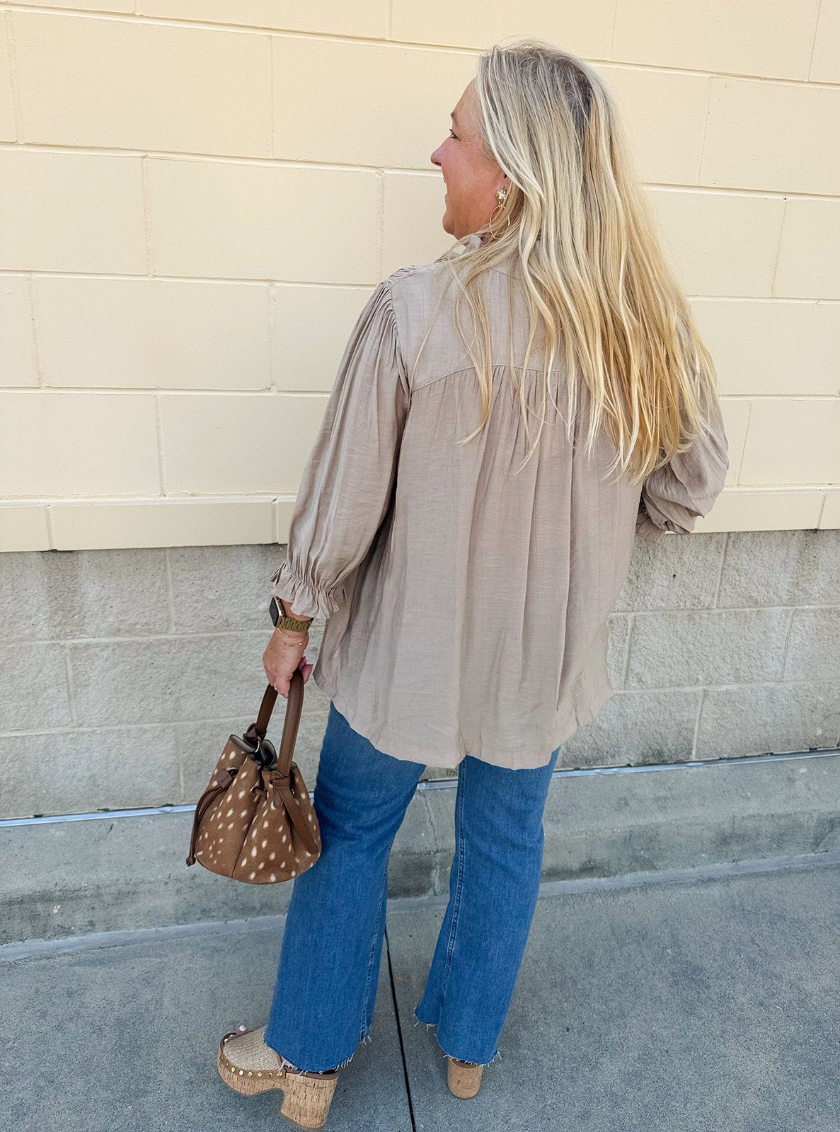 Café Season Blouse - The Pink Pineapple 850