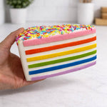 Cake Slice Toy with Rainbow Sprinkles - The Pink Pineapple 850