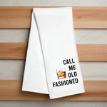 Call Me Old Fashioned Kitchen Towel - The Pink Pineapple 850