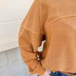 Camel Haven Knit Top - The Pink Pineapple 850