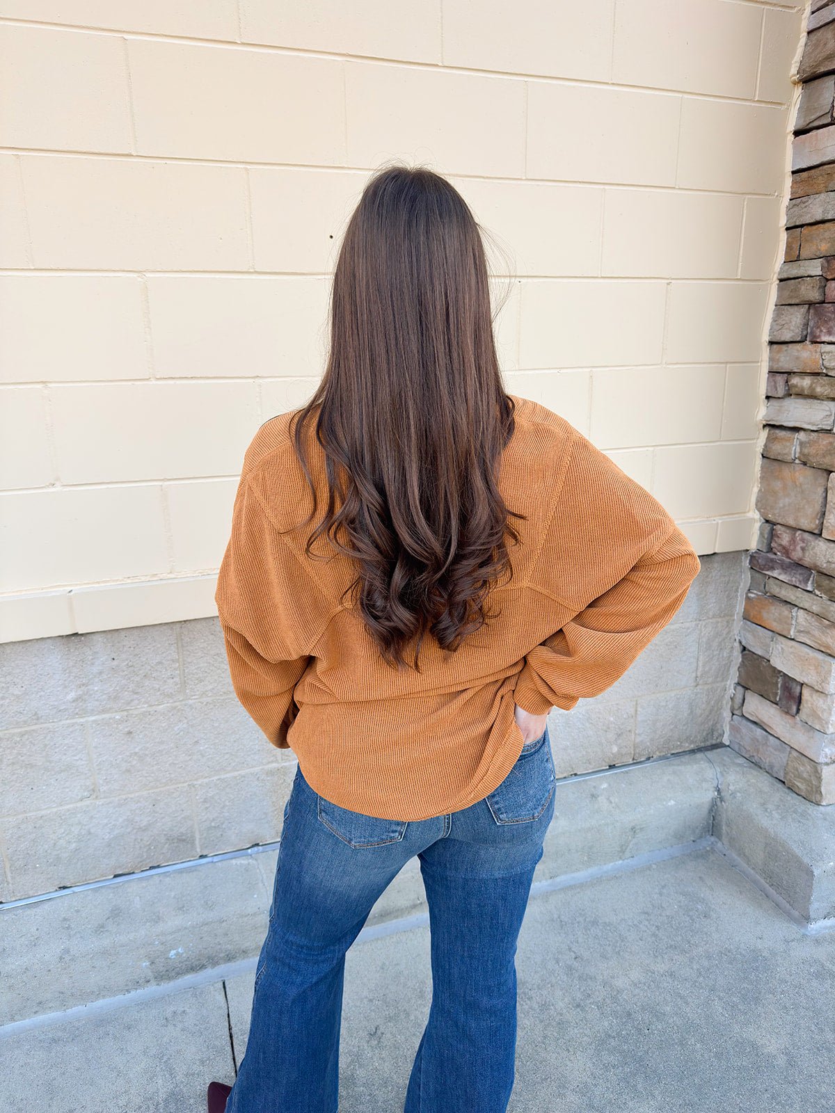 Camel Haven Knit Top - The Pink Pineapple 850