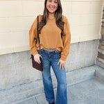 Camel Haven Knit Top - The Pink Pineapple 850