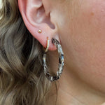 Camy Hoops - Hickory Brown - The Pink Pineapple 850