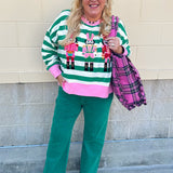 Candyland Nutcracker Crewneck - The Pink Pineapple 850