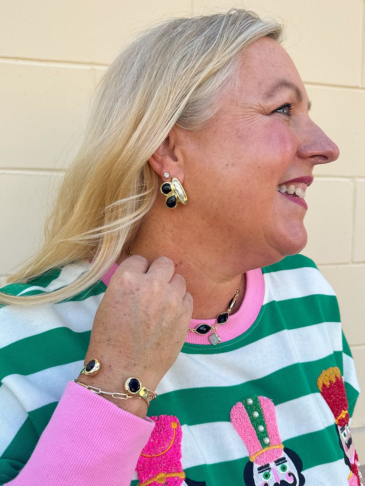 Candyland Nutcracker Crewneck - The Pink Pineapple 850