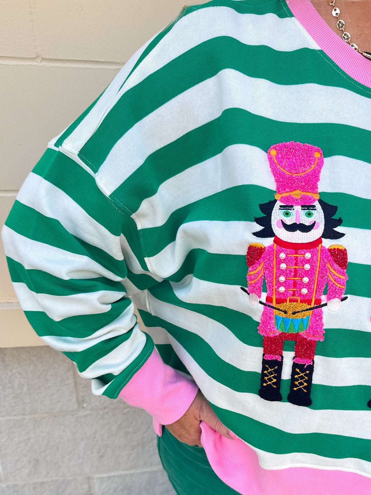 Candyland Nutcracker Crewneck - The Pink Pineapple 850