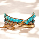 [Cape Diablo] Bonny Turquoise Apple Watch Strap - The Pink Pineapple 850