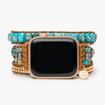 [Cape Diablo] Bonny Turquoise Apple Watch Strap - The Pink Pineapple 850