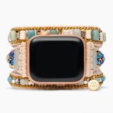 [Cape Diablo] Lucid Amazonite Apple Watch Strap - The Pink Pineapple 850