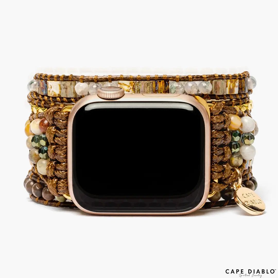 [Cape Diablo] Moonlight Goddess Apple Watch Strap - The Pink Pineapple 850