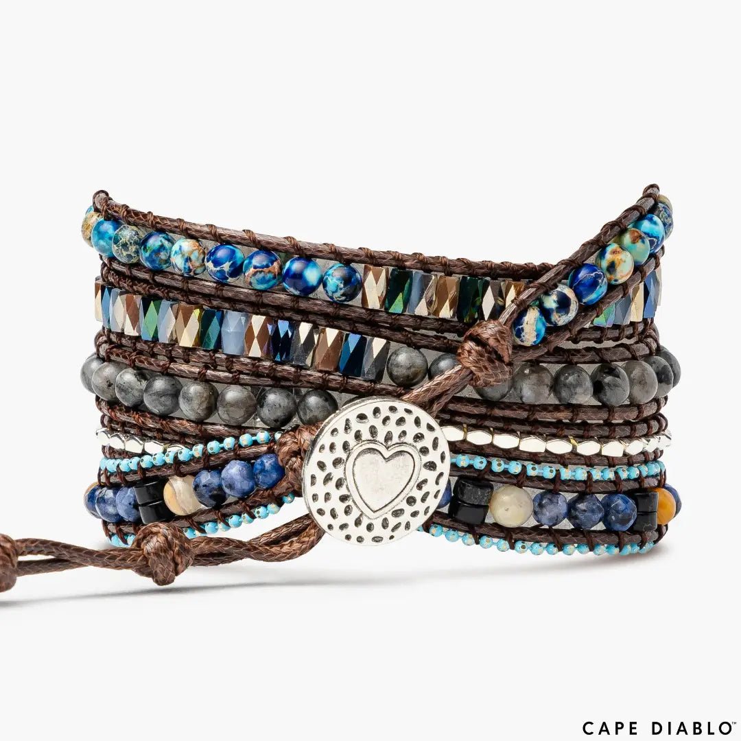 [Cape Diablo] Serene Ocean Apple Watch Strap - The Pink Pineapple 850