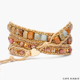 [Cape Diablo] Sweet Jasper Apple Watch Strap - The Pink Pineapple 850