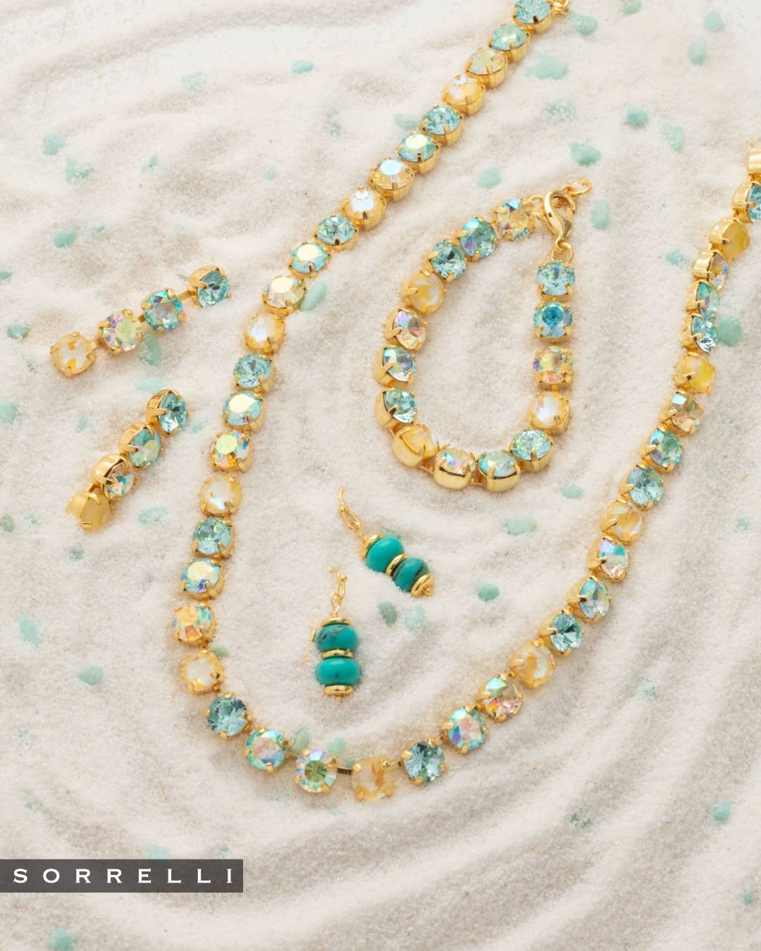 Capri Beaded Dangle Earrings - EGE6BGTQ - The Pink Pineapple 850