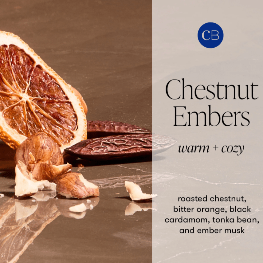 Capri Blue Chestnut Embers Autumn Glow Signature Jar 19oz - The Pink Pineapple 850