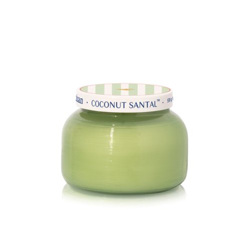 [Capri Blue] Coconut Santal Artisan Caffe Signature Jar - The Pink Pineapple 850