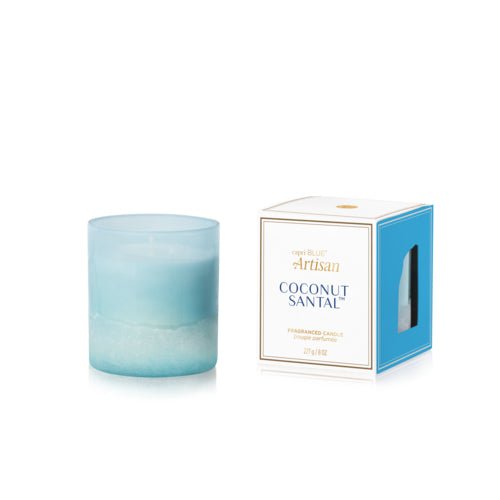 [Capri Blue] Coconut Santal Luce d'Amalfi Boxed Tumbler Candle - The Pink Pineapple 850