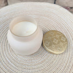 [Capri Blue] Coconut Santal Terrazza Velluto Petite Candle - The Pink Pineapple 850