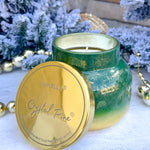 Capri Blue Glimmer Crystal Pine Candle 19oz Signature Jar - The Pink Pineapple 850