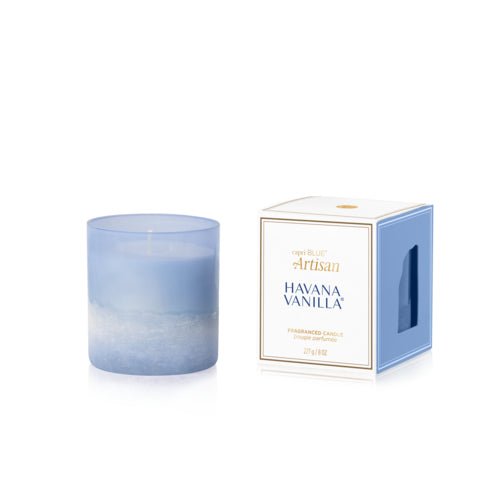[Capri Blue] Havana Vanilla Luce d'Amalfi Boxed Tumbler Candle - The Pink Pineapple 850