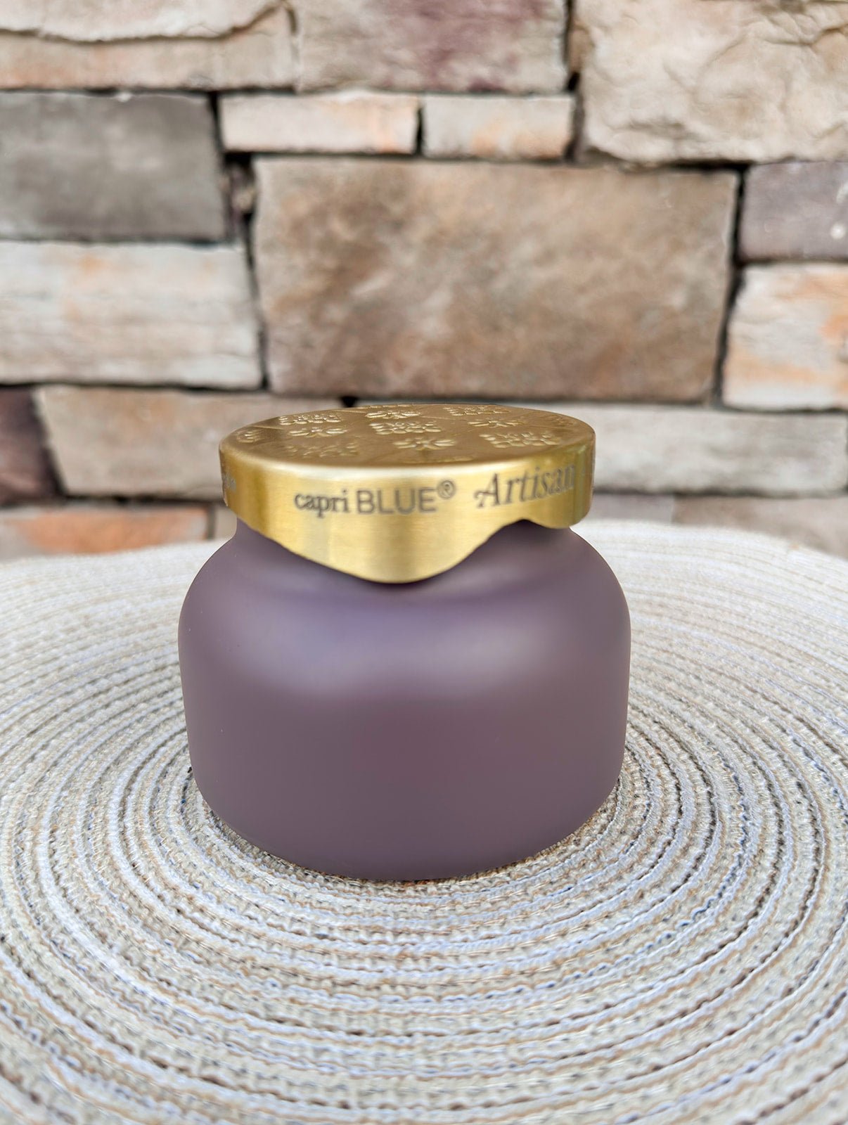 [Capri Blue] Havana Vanilla Terrazza Velluto Petite Candle - The Pink Pineapple 850
