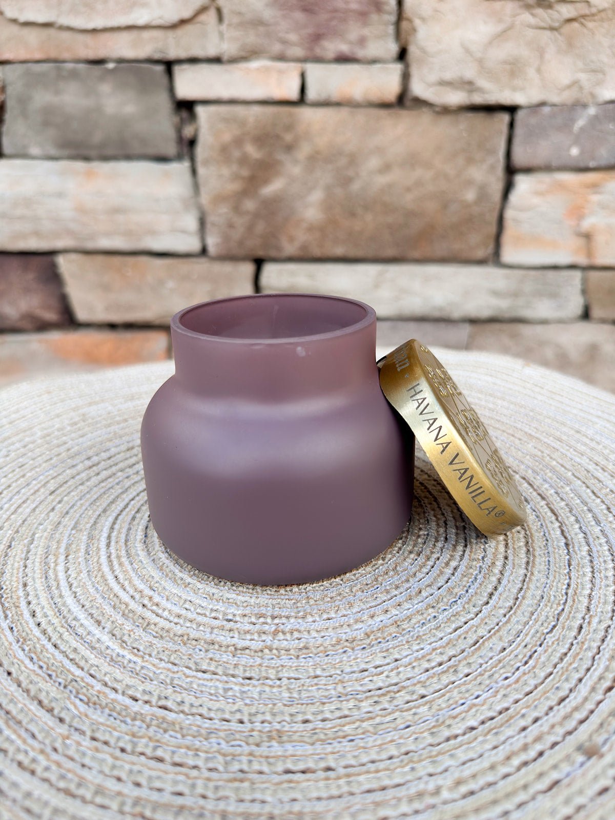 [Capri Blue] Havana Vanilla Terrazza Velluto Petite Candle - The Pink Pineapple 850