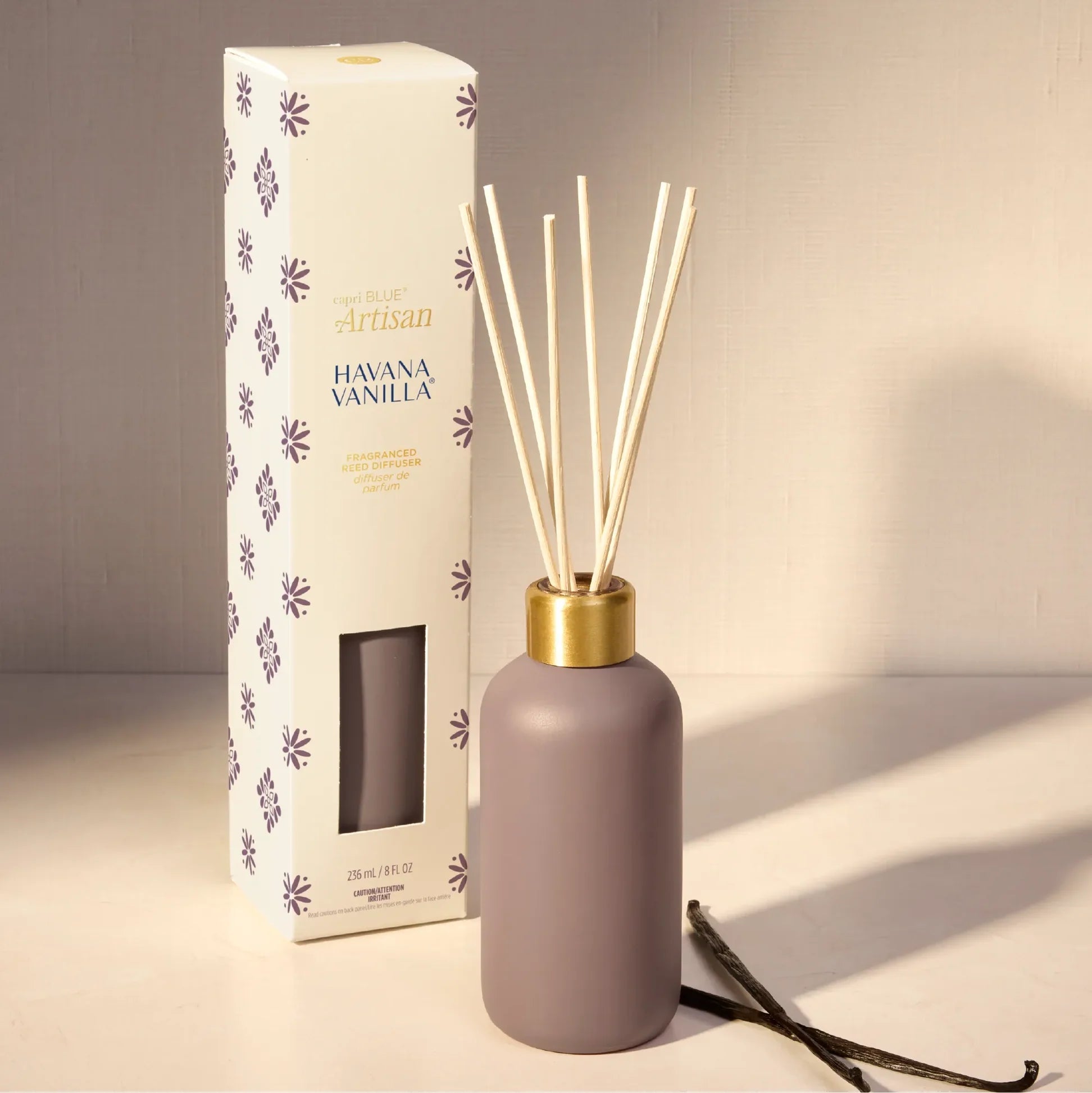 [Capri Blue] Havana Vanilla Terrazza Velluto Reed Diffuser - The Pink Pineapple 850