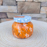 Capri Blue Holiday Pattern Play Pumpkin Dulce Candle Petite Jar 8oz - The Pink Pineapple 850