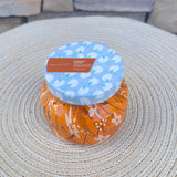 Capri Blue Holiday Pattern Play Pumpkin Dulce Candle Petite Jar 8oz - The Pink Pineapple 850
