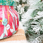 Capri Blue Holiday Pattern Play Tinsel and Spice Candle 19oz Jar - The Pink Pineapple 850
