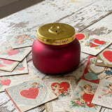 Capri Blue Love Lock Candle in Volcano - The Pink Pineapple 850