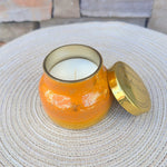 [Capri Blue] Pumpkin Dulce Glimmer Petite Jar 8oz - The Pink Pineapple 850