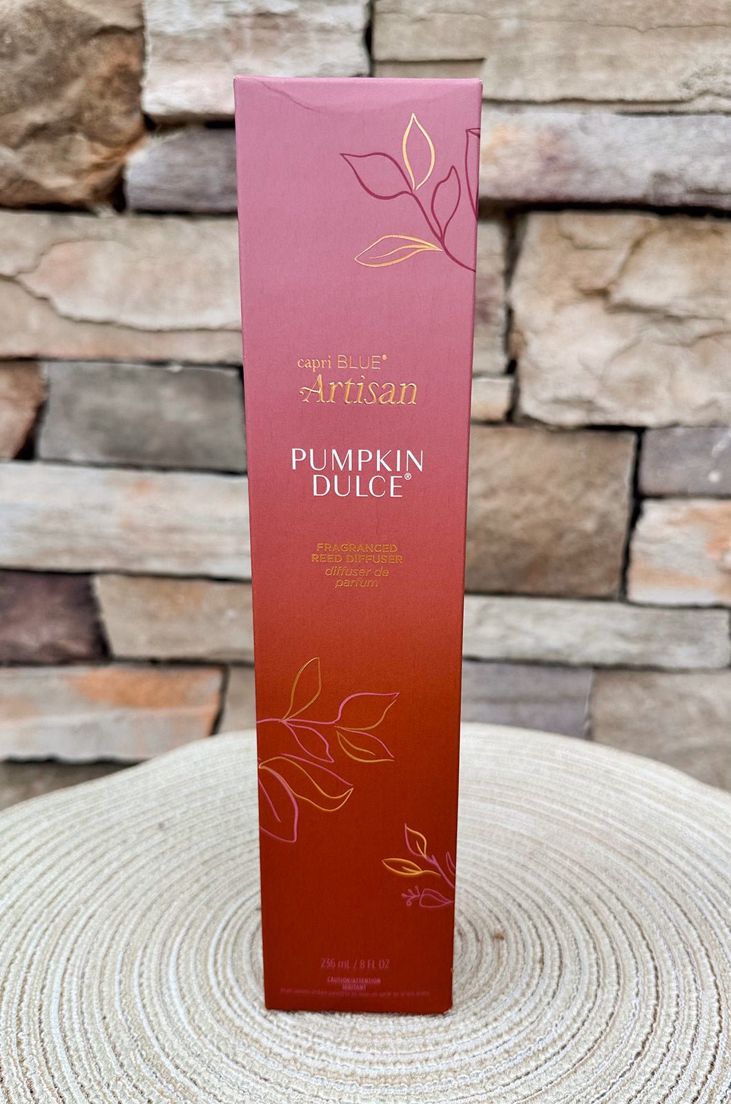[Capri Blue] Pumpkin Dulce Tuscan Radiance Reed Diffuser - The Pink Pineapple 850