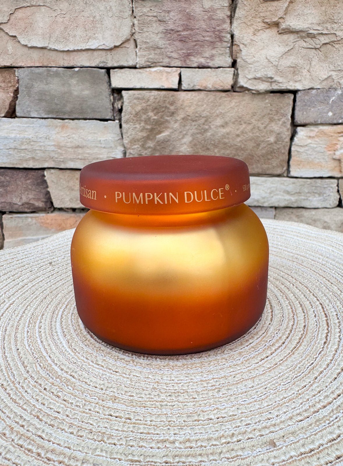 [Capri Blue] Pumpkin Dulce Tuscan Radiance Signature Candle - The Pink Pineapple 850