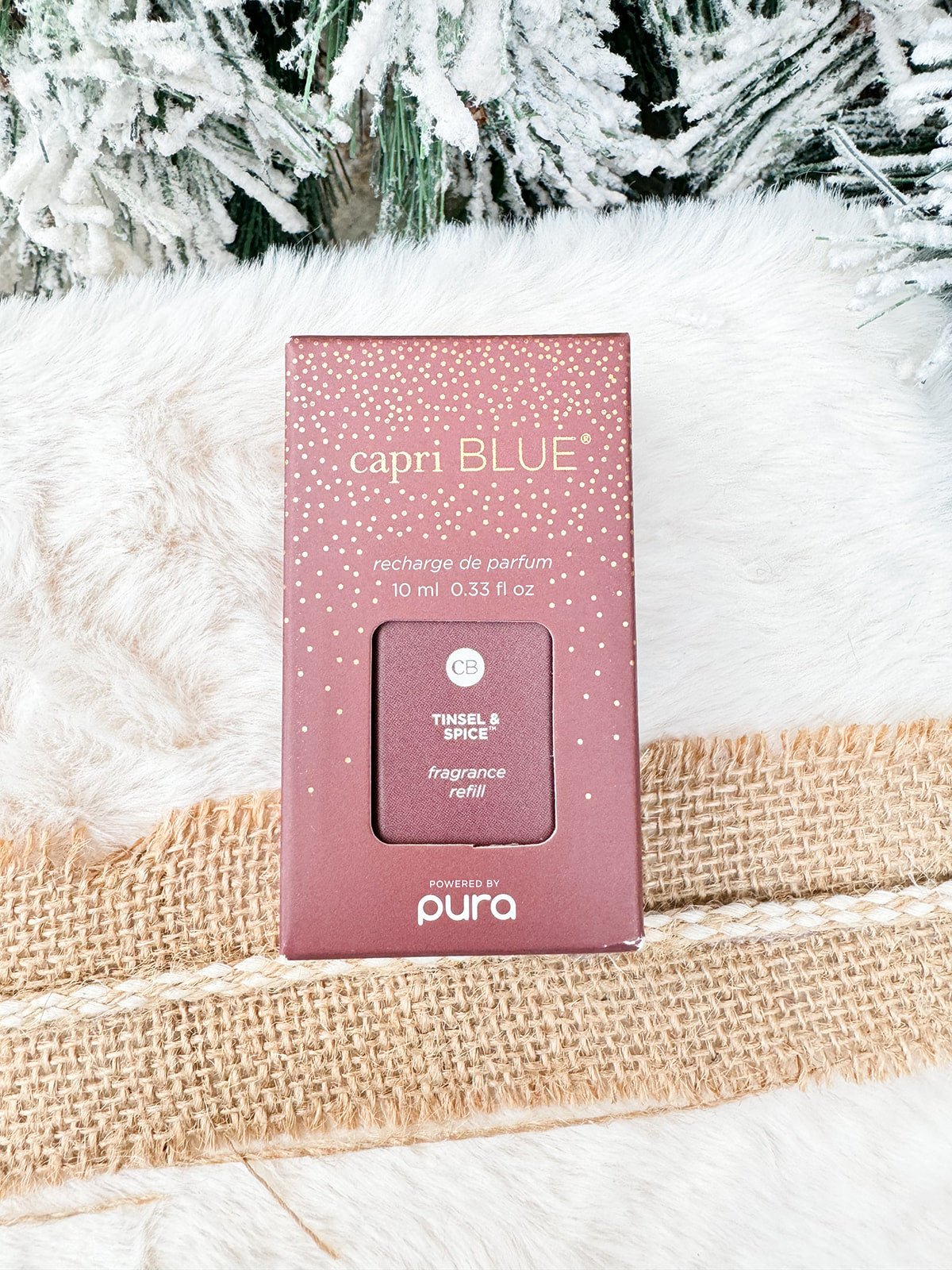 Capri Blue Tinsel And Spice Pura Diffuser Refill - The Pink Pineapple 850