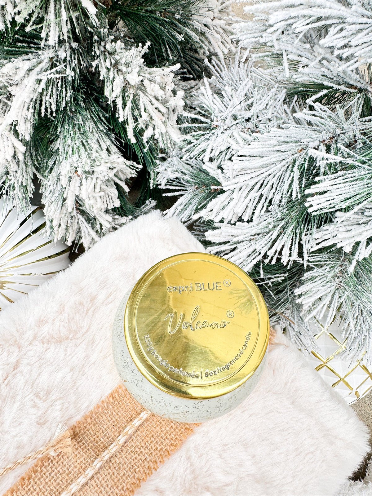 Capri Blue Volcano Glimmer Petite Jar 8oz - The Pink Pineapple 850