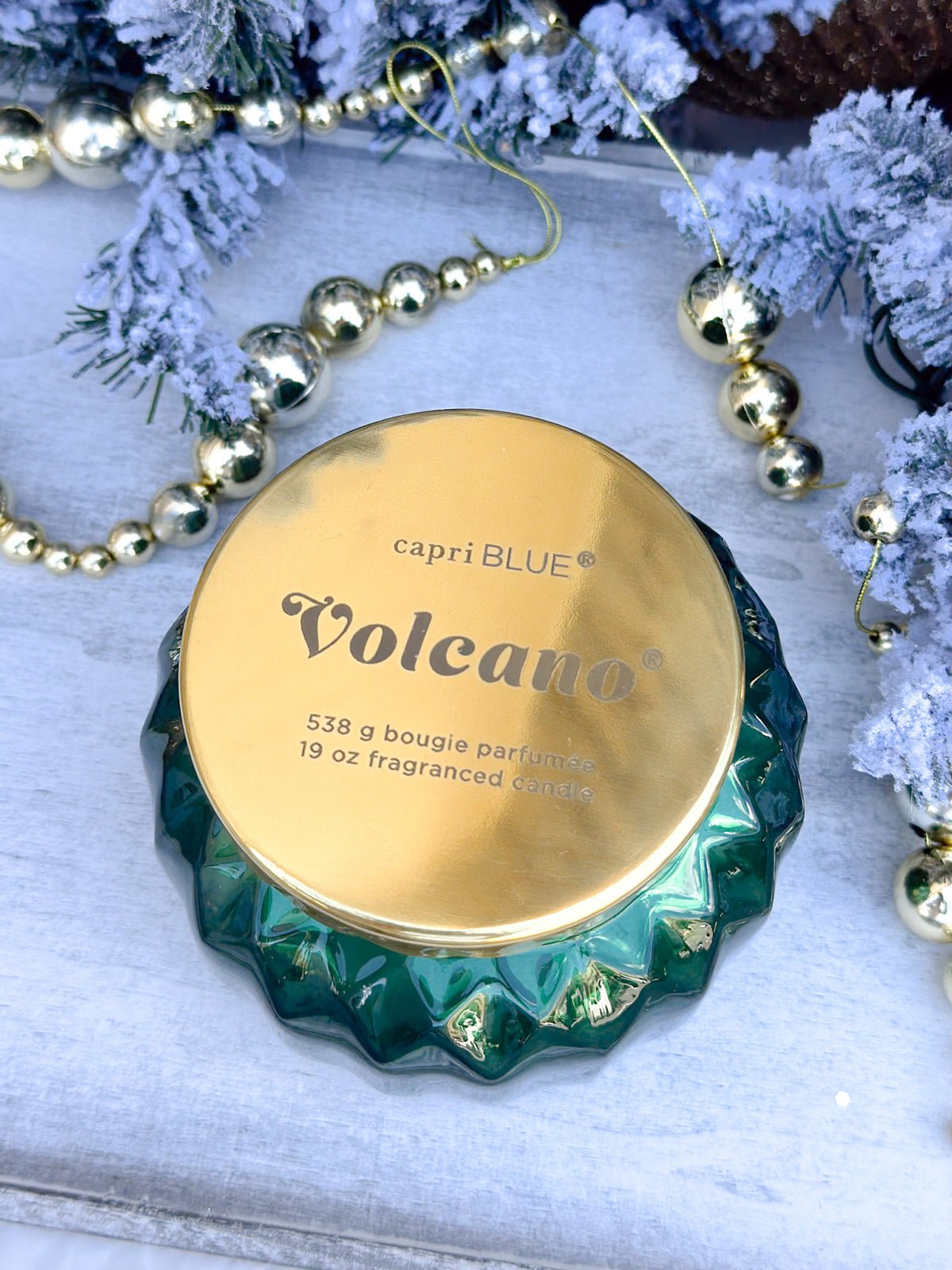 Capri Blue Volcano Royal Gem Signature Candle 19oz - The Pink Pineapple 850