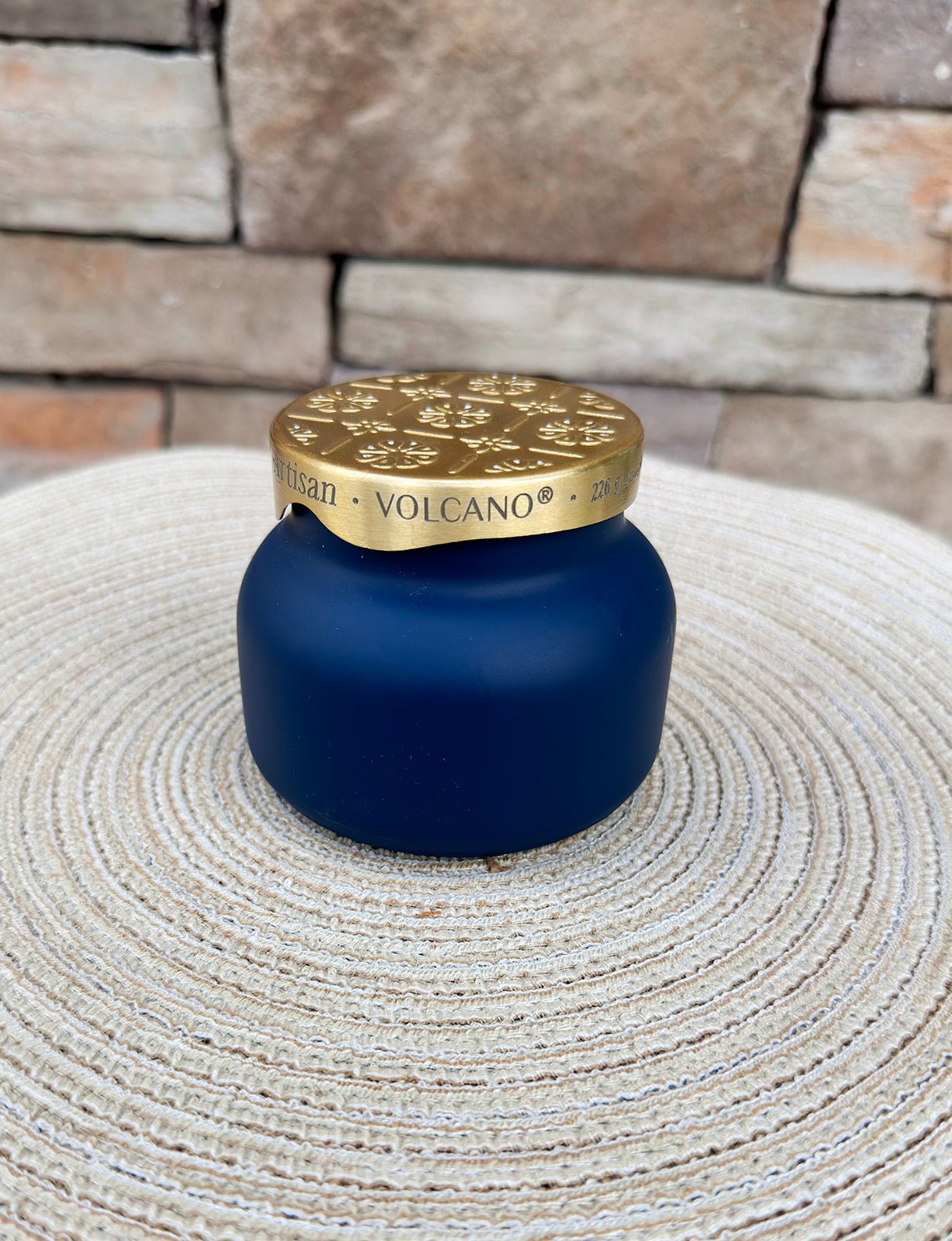 [Capri Blue] Volcano Terrazza Velluto Petite Candle - The Pink Pineapple 850