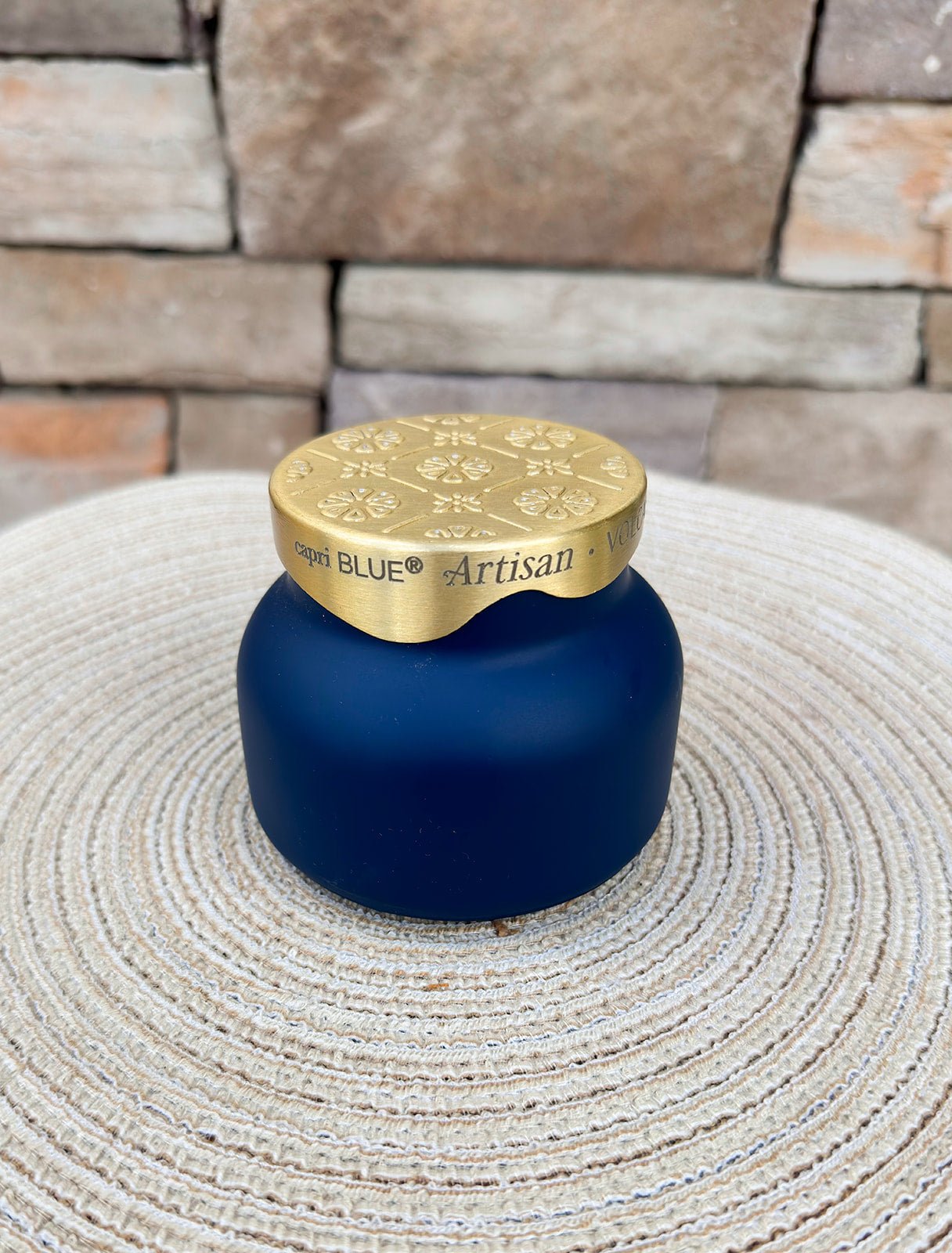 [Capri Blue] Volcano Terrazza Velluto Petite Candle - The Pink Pineapple 850
