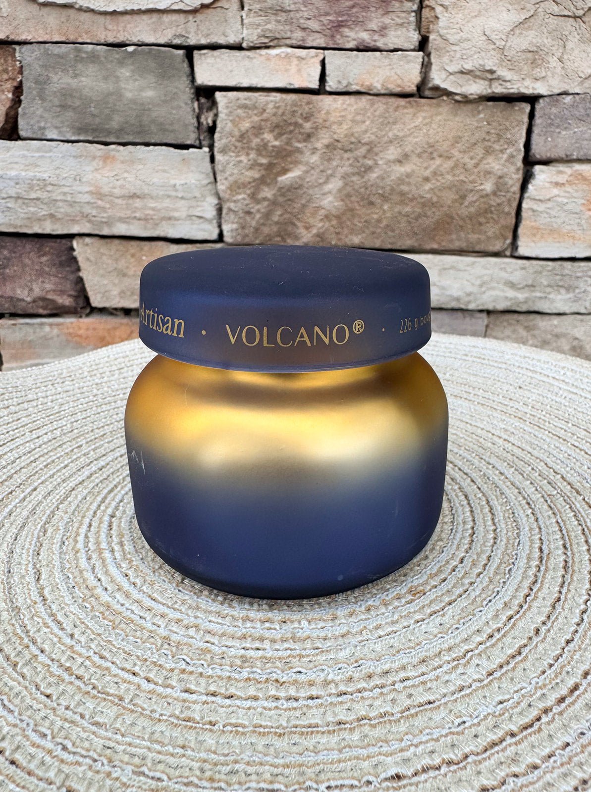 [Capri Blue] Volcano Tuscan Radiance Petite Candle - The Pink Pineapple 850