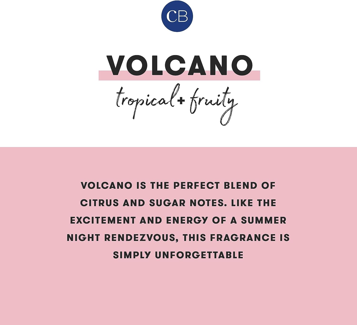 Capri Volcano Blue Signature Jar 19oz Candle - The Pink Pineapple 850