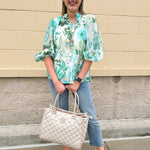 [Caroline Hill] Hailey Tote Pearl Quilted - The Pink Pineapple 850