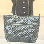 [Caroline Hill] Jayden Tote Black Patent - The Pink Pineapple 850