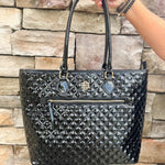[Caroline Hill] Jayden Tote Black Patent - The Pink Pineapple 850