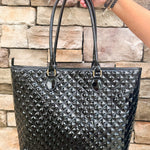 [Caroline Hill] Jayden Tote Black Patent - The Pink Pineapple 850